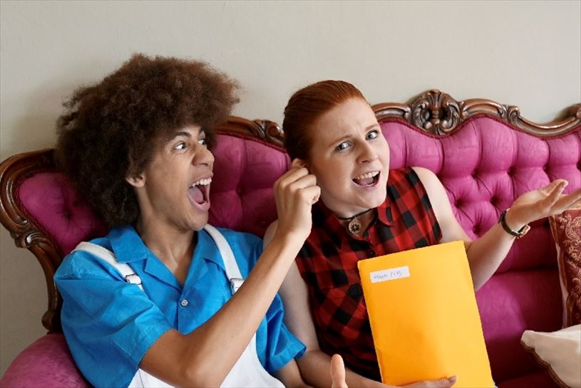 Malen Azpirotz (Iraia) eta Julen Castillo (Koldo)