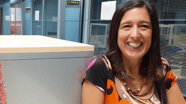 Ainhoa Álvarez, neurobióloga de la Unidad del Sueño de la OSI Araba