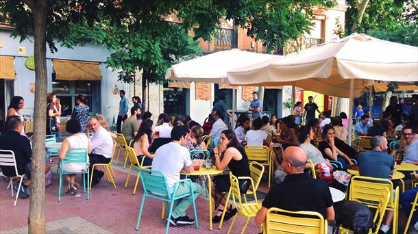 Terraza de un bar