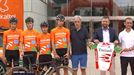 Euskaltel-Euskadik Espainiako Itzulirako taldea aurkeztu du