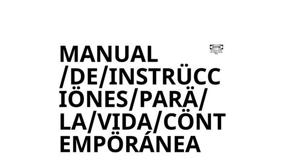 RADIO VITORIA, DEJATE LLEVAR, MANUAL D EINSTRUCCIONES, EÑAUT ZUAZO