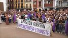 Cientos de personas denuncian en Villabona las agresiones que han tenido lugar en las fiestas