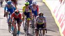 Último kilómetro de la 3ª etapa de la Vuelta a Polonia: ganador, Sergio Higuita; Pello Bilbao, segundo