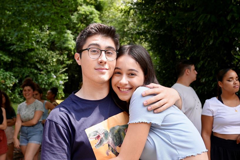 Joanes Echeveste (Ibai) eta Mikele Arizkorreta (Saioa)  