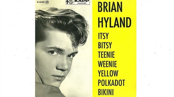 Versiones del tema de Brian Hyland de 1960 "Itsy bitsy Teenie weenie yellow polkadot bikini"      