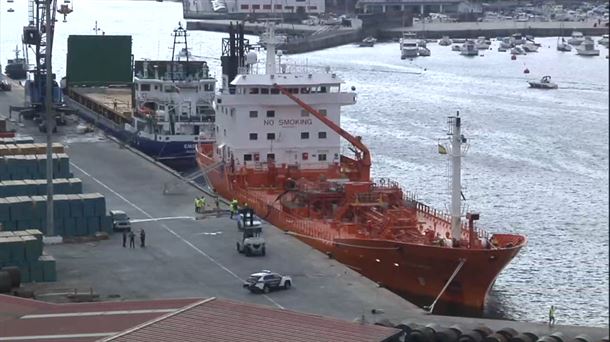 Barco en Bermeo