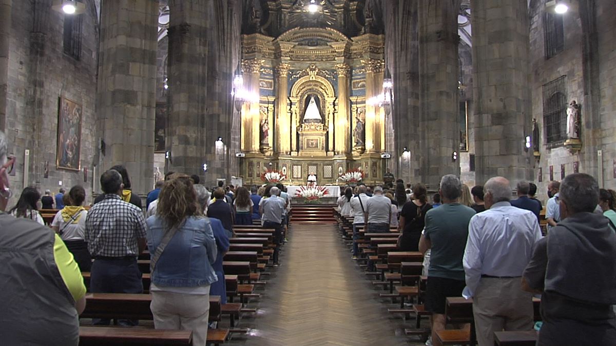 Basílica de Begoña. Imagen: EITB Media