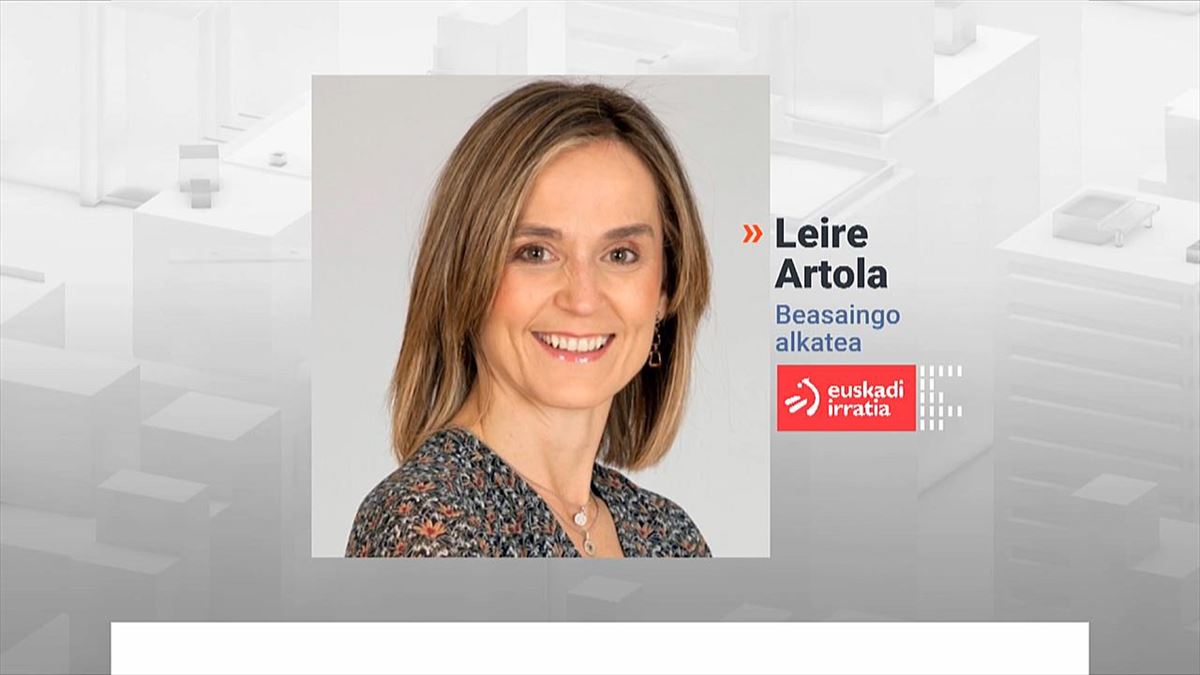 Leire Artola, alcaldesa de Beasain. Imagen: EITB Media