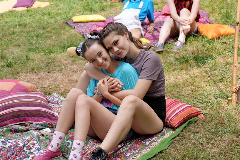 Nerea Elizalde (Garazi) eta Lorea Intxausti (June)