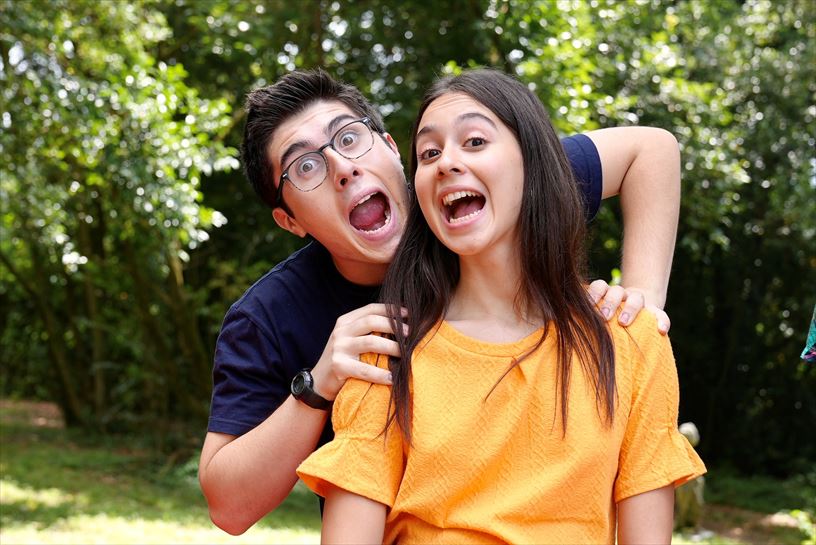 Joanes Echeveste (Ibai) eta Mikele Arizkorreta (Saioa)