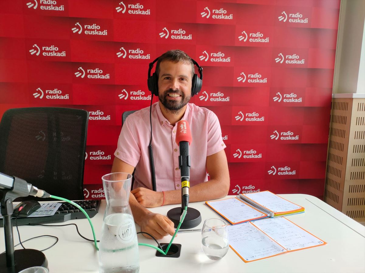 Igor Arroyo LABeko koordinatzaile nagusi laguntzailea. Argazkia: Radio Euskadi. 