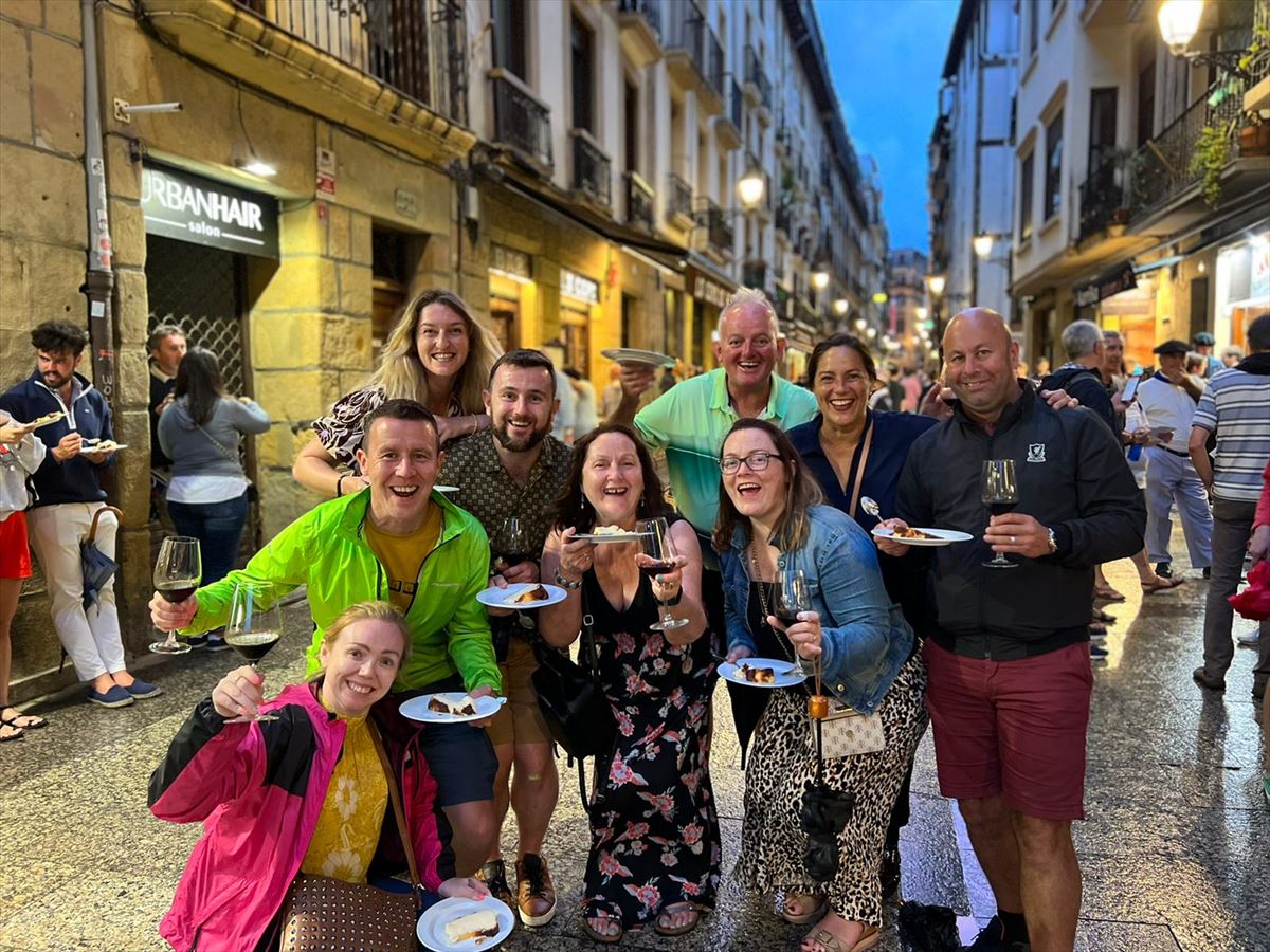 De pintxos por San Sebsatián