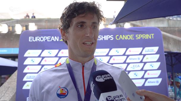 Iñigo Peña, en imagen de archivo. Foto obtenida de un vídeo de Basque Team. 