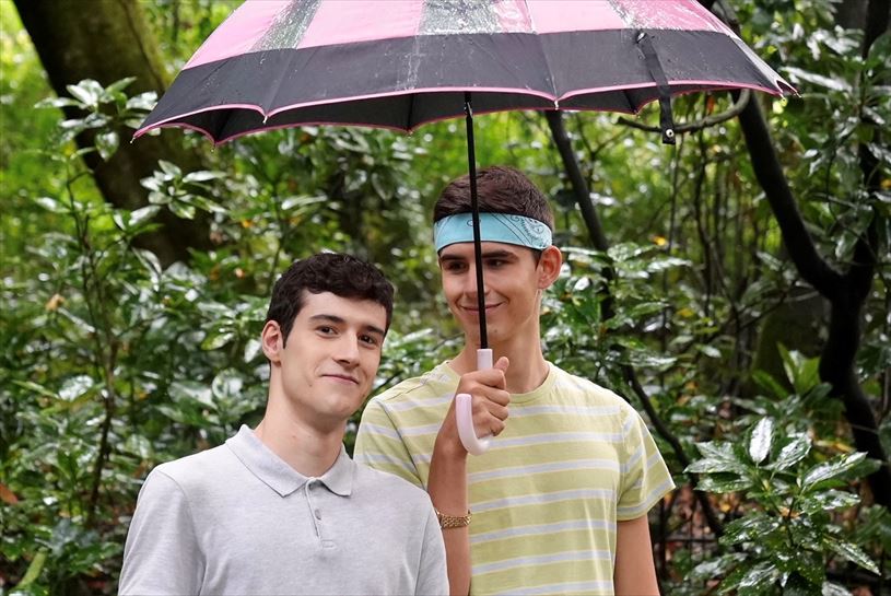 Eleder Iglesias (Alain) eta Kimetx Etxabe (Gontzal)