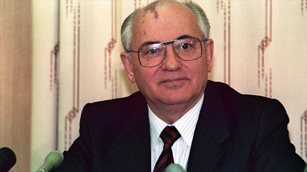 Mikhail Gorbatxov 1992ko irudi batean. Argazkia: EFE