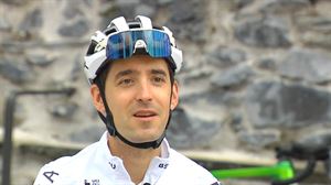 Mikel Nieve, satisfecho en la hora del adiós