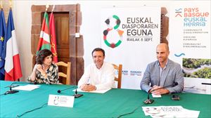 El Día Internacional de la Diáspora Vasca se celebrará el 8 de septiembre en Donibane Garazi