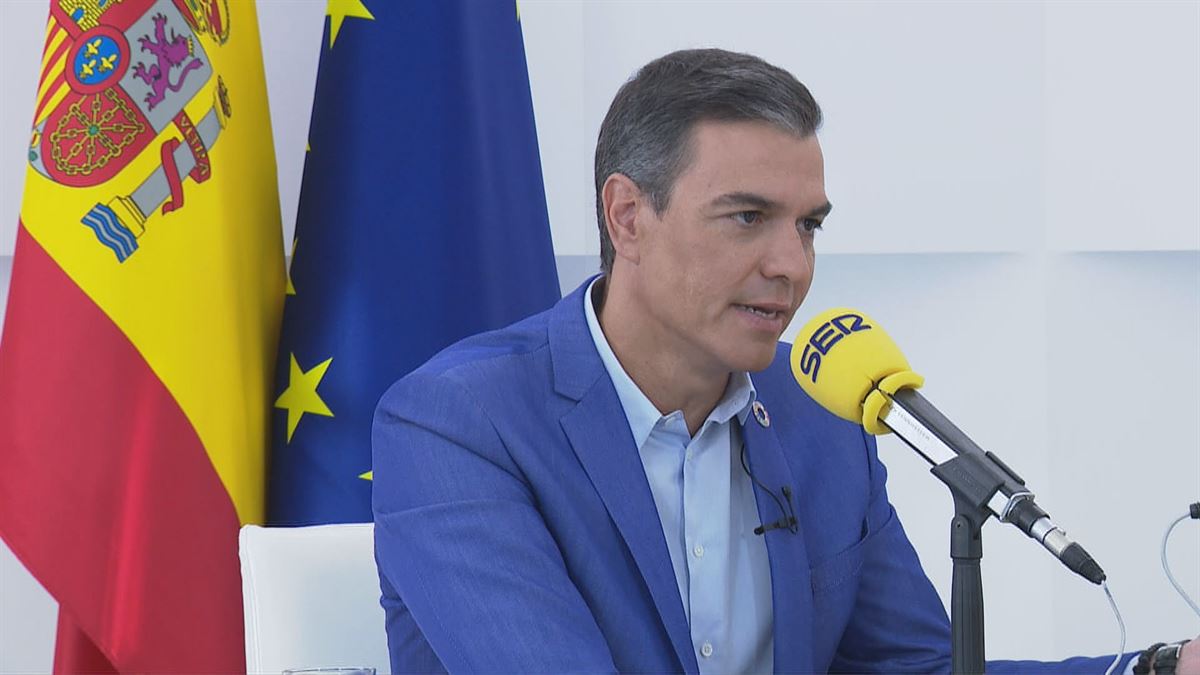 Pedro Sánchez. Imagen obtenida de un vídeo de Europa Press.