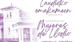 Las mujeres de Llodio reivindican su lugar en la historia local