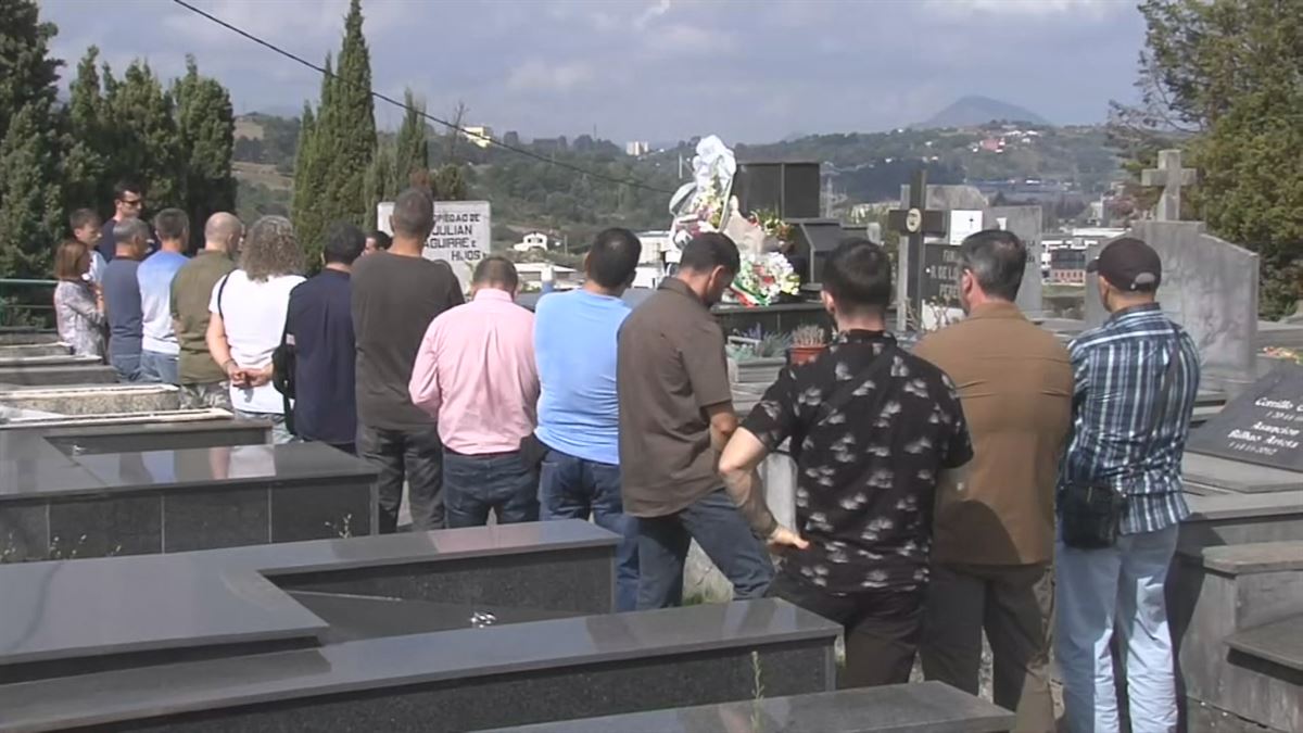 Cementerio de Sondika. Imagen obtenida de un vídeo de EITB Media.