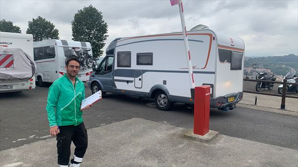 Overbooking en el área para autocaravanas de Kobetamendi 