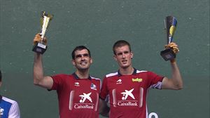 Ezkurdia y Mariezkurrena II ganan el Torneo Donostia Hiria (22-18)