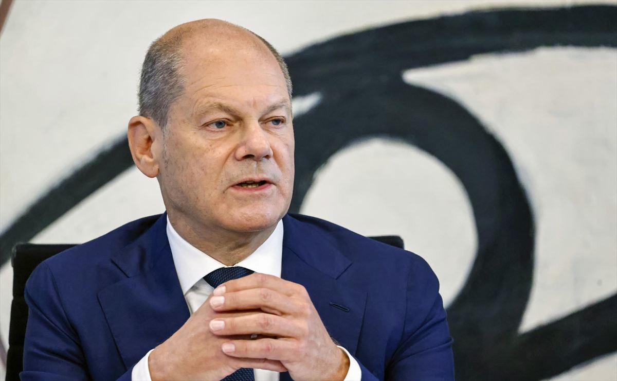 Olaf Scholz Alemaniako kantzilerra. Argazkia: EFE