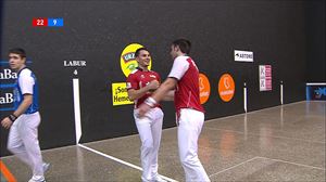 La pareja Elezkano-Imaz se impone por 22 a 9 a Irribarria-Albisu