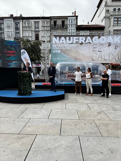 "Naufragoak" saioaren aurkezpena, Festvalen