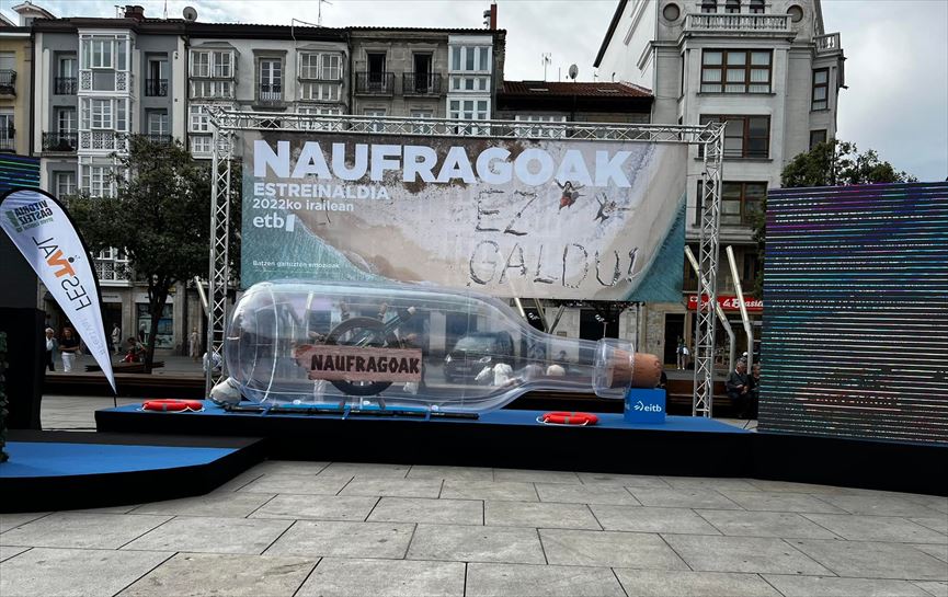 "Naufragoak" saioaren irudia, Festvalen