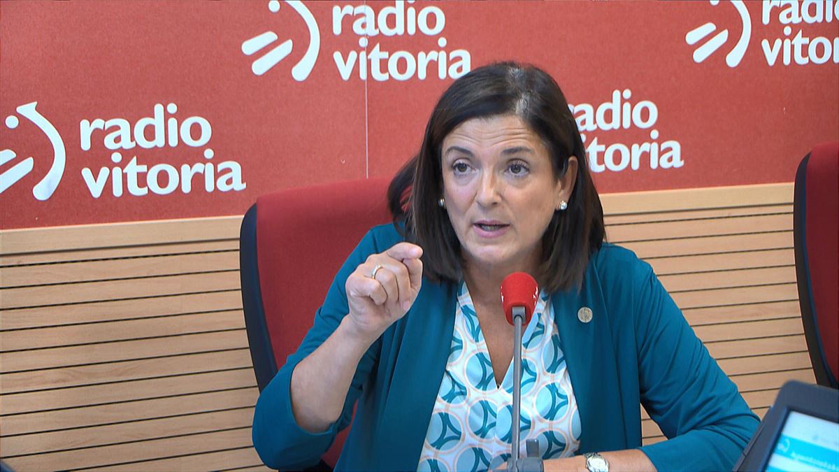 La consejera de Justicia y Políticas Sociales, Beatriz Artolazabal.