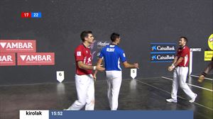 Irribarria y Albisu logran el billete a semifinales del Masters Caixabank