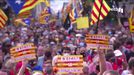 El independentismo catalán llega a la Diada más dividido que nunca