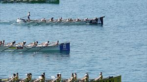 42 traineras, en las regatas clasificatorias de la Bandera de La Concha