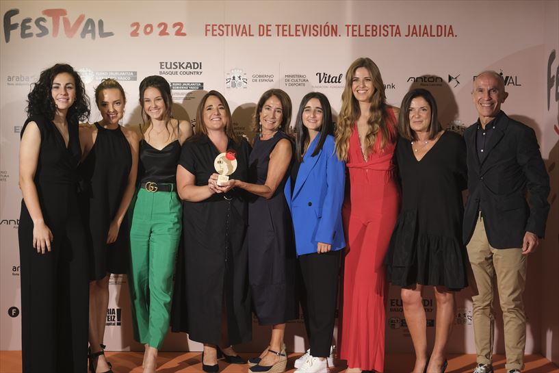 La serie ''Irabazi Arte!'' ha recibido el Premio CIMA TV de igualdad (Foto: EITB Media)