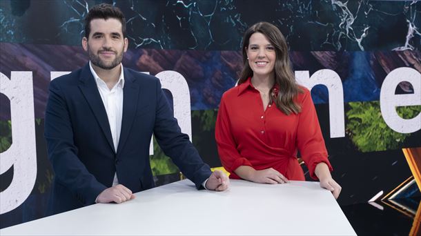 Odei Esnaola eta Olatz Foruria