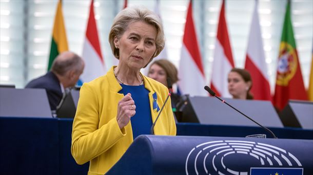 Ursula von der Leyen Europako Batzordeko presidentea. Argazkia: Efe