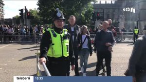 Londres se blinda ante el funeral de Estado