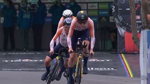 Annemiek van Vleutenen erorikoa Munduko Txapelketako txandakako erlojupeko mistoan