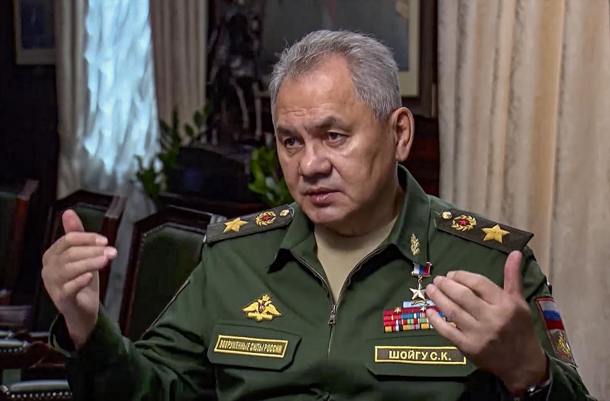 Serguei Shoigu Errusiako Defentsa ministroa