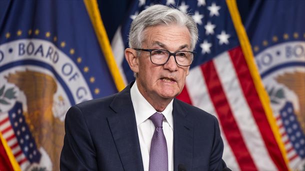 Jerome Powell Erreserba Federaleko presidentea. Argazkia: EFE