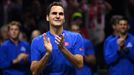 Resumen del último partido de la carrera deportiva Federer formando pareja&#8230;