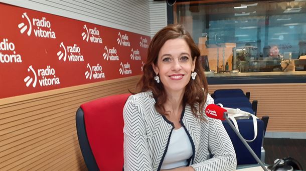 Maider Etxebarria, candidata del PSE a la alcaldía de Vitoria-Gasteiz