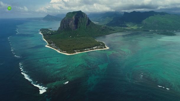 La isla Mauricio está situada en el océano Índico