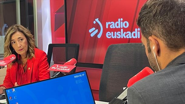Olatz Garamendi, consejera del Gobierno Vasco, en Radio Euskadi