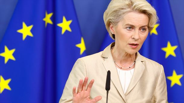 La presidenta de la Comisión Europea (CE), Ursula von der Leyen