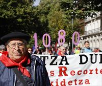 La pensión media de los pensionistas de Hego Euskal Herria asciende a 1456 euros 