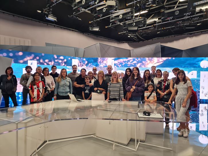 Visita de Open House 2022 a la sede EITB en Bilbao. Foto: EITB Media