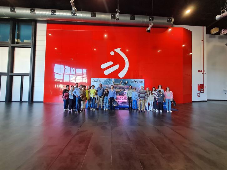 Visita de Open House 2022 a la sede EITB en Bilbao. Foto: EITB Media