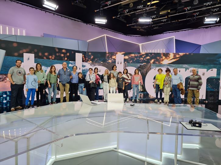 Visita de Open House 2022 a la sede EITB en Bilbao. Foto: EITB Media